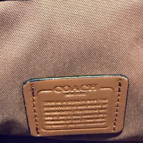 Coach Tan Signature Tote Bag - Picture 6 of 7